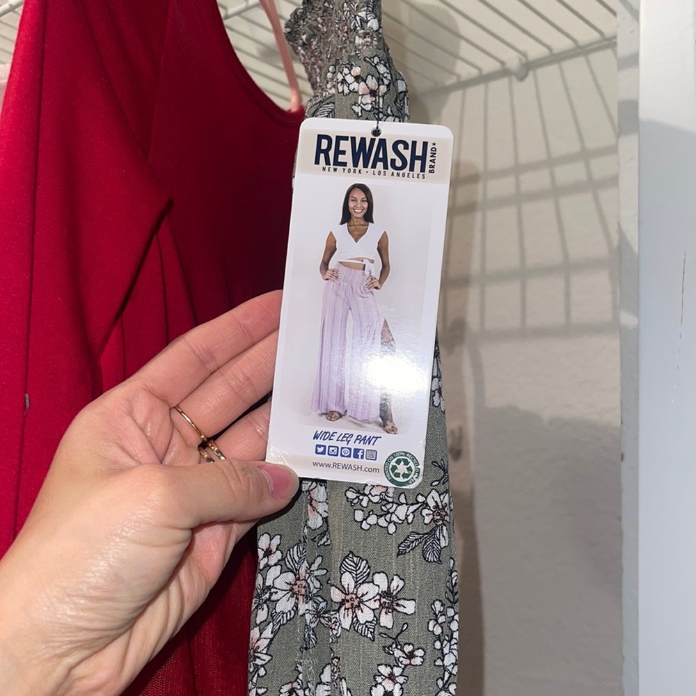 Wide leg pants,  REWASH BRAND